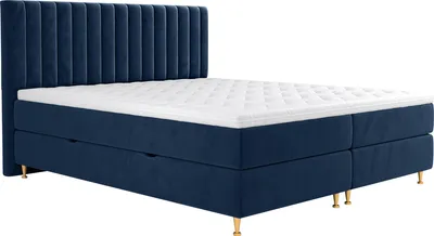 Produktbild von MIRJAN24 Boxspringbett Elegance, Stilvoll Doppelbett mit zwei Bettkästen und Topper (Farbe: Fresh 11, Größe: 160x200 cm)