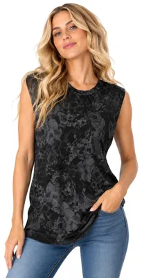 Produktbild von Diesel T-Wessy-F Maglietta Damen Shirt Ärmellos Schwarz