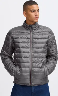 Produktbild von Blend BHOuterwear Herren Steppjacke Übergangsjacke Jacke mit Stehkragen Reißverschluss Label-Details Regular fit