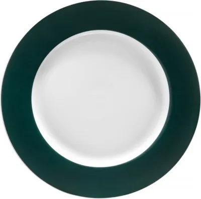 Obrázok produktu pre TANIER Ø 27 cm Porcelánový tanier tmavozelený AMBITION Aura Green