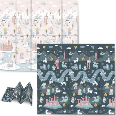 Produktbild von Vzdelávacia skladacia penová podložka 200 x 180 x 1 cm Nukido NK-340