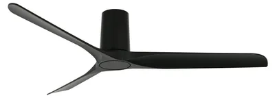 Produktbild von Energiespar Deckenventilator mit Fernbedienung Londo Schwarz 132 cm