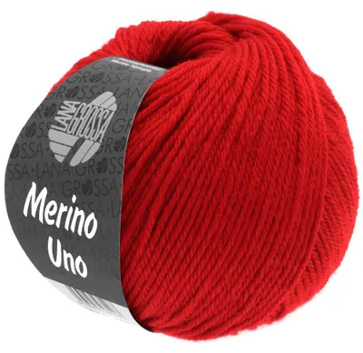 Produktbild von Lana Grossa - Merino Uno 0026 rot