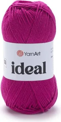 Produktbild von Yarn Art Ideal 243 Fuchsia Strickgarn