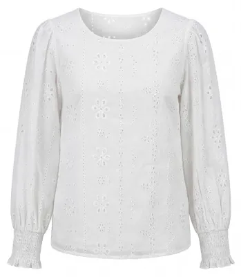 Produktbild von VINAJA damen bluse - weiss, XL