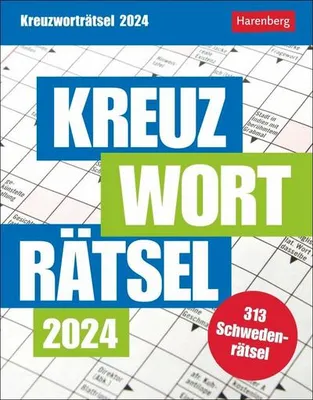 Produktbild von Krüger, S.: Kreuzworträtsel Tagesabreißkalender 2024