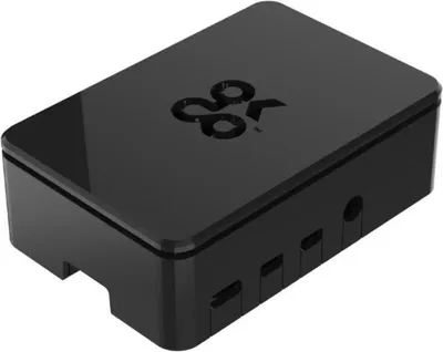 Image de Boîtier pour Raspberry Pi 4, Pi 4 Standard, ABS, noir