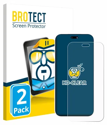 Produktbild von 2x Für Huawei Nova 15 Pro Schutzfolie BROTECT Displayschutz Display Schutz Folie Klar Transparent