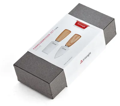 Imagen del producto de Triangle Parmesanmesser-Set, 2-teilig im Geschenkkarton 90 182 02 04