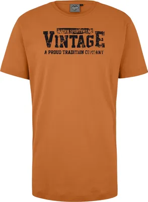 Produktbild von Übergrößen T-Shirt Vintage schwarz AHORN SPORTSWEAR Dark Orange 5XL