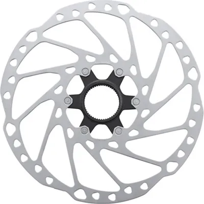 Produktbild von Shimano Bremsscheibe SM-RT64 Ø=180mm Edelstahl/Aluminium, Centerlock, silber