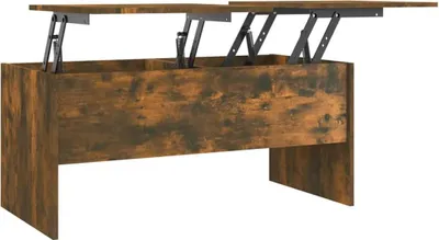 Produktbild von vidaXL Couchtisch Räuchereiche 102x50,5x46,5 cm Holzwerkstoff