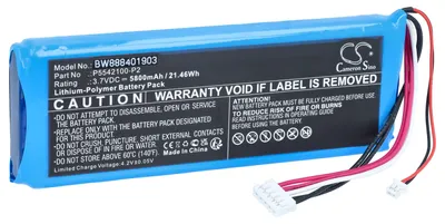 Produktbild von vhbw Akku Ersatz für JBL P5542100-P2 für Lautsprecher Boxen Speaker (5800 mAh, 3,7 V, Li-Polymer)