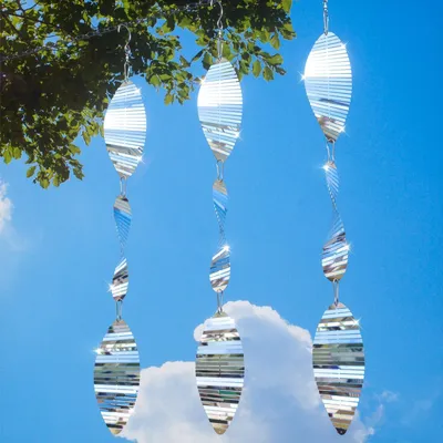 Imagen del producto de Espiral reflectante tridimensional para disuadir a las aves