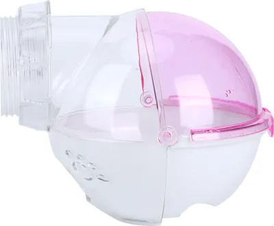 Zdjęcie produktu dla Kółko do biegania dla chomika 13 cm, plastikowa zabawka dla małych zwierząt, różowa aktywność dla gryzoni