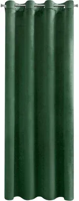 Produktbild von Eurofirany Vorhang ROSA aus Polyester dunkelgrün 250cm x 140cm