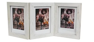 Image de GALERIE cadre multi NARVIK 4 pour photos 15x21 cm DOUBLE vertical/vertical/vertical