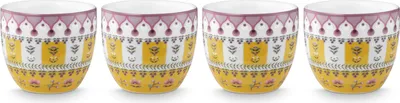 Produktbild von PIP STUDIO Lily&Lotus Moon Delight Yellow Eierbecher 4cm Set4
