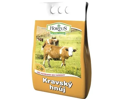 Obrázek produktu pro Kravský hnůj Hortus 3 kg