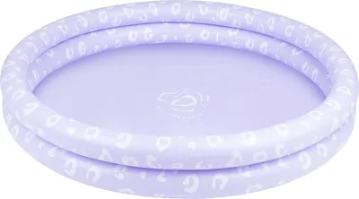 Image de Swim Essentials Piscine gonflable 100 cm Motif léopard violet 100 x 20 cm | Piscine gonflable pour enfants