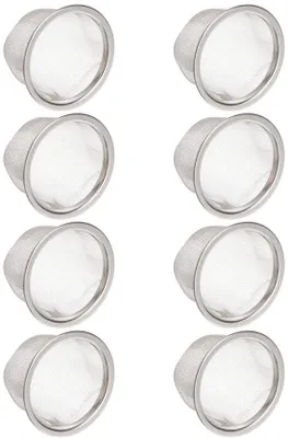 Productafbeelding van Herbruikbare roestvrijstalen theezeef met een filteropening van 6,5 cm