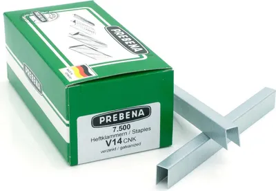 Zdjęcie produktu dla Zszywki Prebena V14CNK galwanizowane