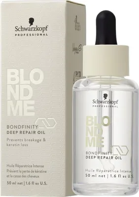 Immagine prodotto di Schwarzkopf BlondMe Bondfinity DeepRepair Oil 50ml - olio riparatore