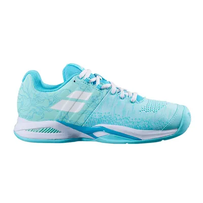 Produktbild von Babolat Propulse Blast Clay Sandplatz Tennisschuhe Sportschuhe türkis/weiß 31S22751-4079, Schuhgröße:38.5 EU