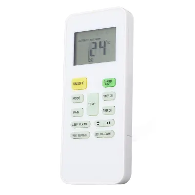 Immagine prodotto di Telecomando per condizionatore d'aria, sostituzione telecomando per condizionatore d'aria, telecomando per condizionatore d'aria LCD, telecomando per RG52A2 BGEF, telecomando per RG52A9 BGEF, telecomando AC