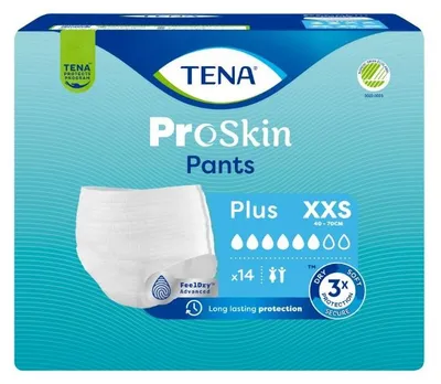 Image de Tena Proskin Pants Plus XXS - 8 paquets de 14 protections