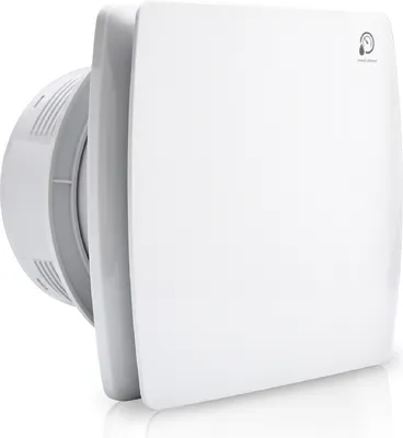 Produktbild von Lospitch Badlüfter Einbauventilatoren 150mm Feuchtesensor Timer CE Ventilator Mit Rueckflussleitblech Wandluefter