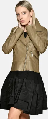 Produktbild von Maze Lederjacke Damen taupe S