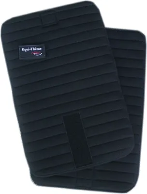 Produktbild von Bandagierunterlagen FIR Equitheme 2er SET schwarz, Größe Warmblut Bandagierkissen