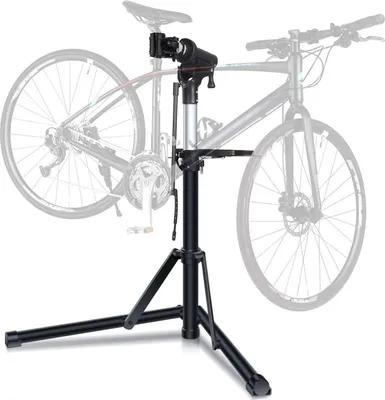 Produktbild von Fahrradreparaturständer Aluminium - Verstellbare Höhe, Geeignet für Rennräder und Mountainbikes