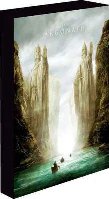 Image de Image éclairée par LED 3D Le Seigneur de l'Anneau - Argonath, 30x40 cm