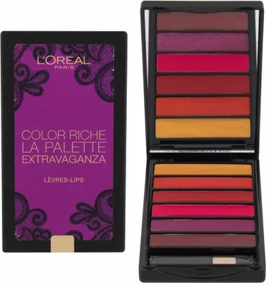 Zdjęcie produktu dla L'oréal Paris Paleta Pomadek Do Ust 6 Kolorów Extravganza Loreal