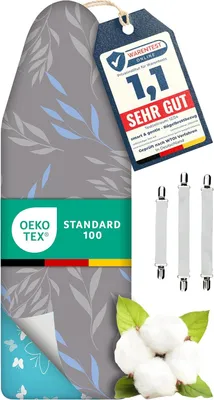 Produktbild von smart&gentle Bügelbrettbezug – Baumwolle mit Thermoreflexion