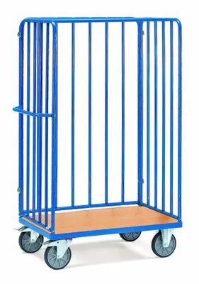 Zdjęcie produktu dla wózek do paczek fetra obszar załadunku: (szer.) 1200 x (gł.) 800 mm wysyłka spedycyjna