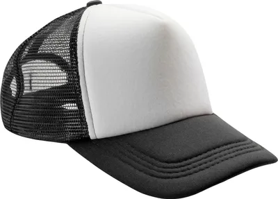 Image de Result - Trucker Cap Detroit BC4787 (Taille unique) (Noir/Blanc)