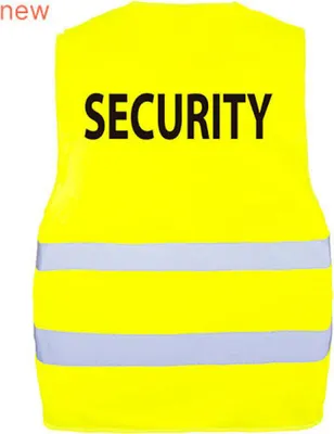 Produktbild von Korntex X200SEC | Safety Vest Passau - Security M/L bis 3XL/4XL - Farbe: Signal Yellow - Größe: XL/XXL
