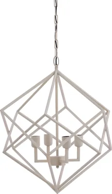 Produktbild von Light & Living - Hängelampe DRIZELLA - Ø61x68cm - Weiß
