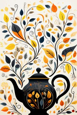 Produktbild von Plakat 68x101cm Herbstmelodie