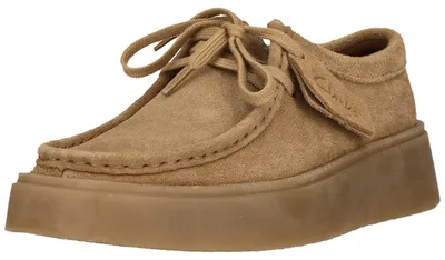 Produktbild von CLARKS Schnürschuhe Torview mit weicher Dämpfung 5232 Dark Sand Suede 41