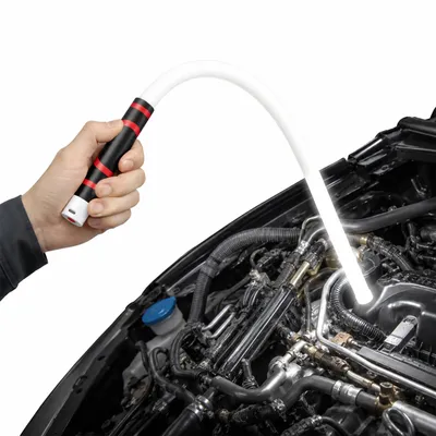 Produktbild von LED Werkstattlampe flexibel 800 Lumen, magnetische Mechaniker Arbeitsleuchte, wiederaufladbar USB-C, 360° biegsam, 3 Stufen, für Garage & Auto Reparatur