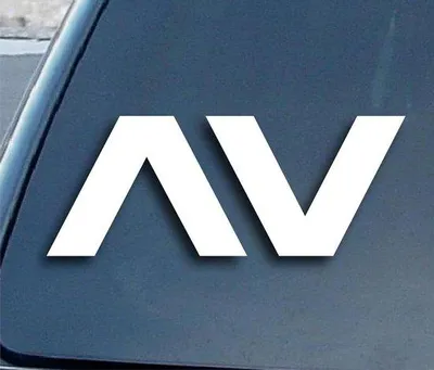 Produktbild von Auto Vinyl Decal - Auto Sticker - 6 Zoll Breit - Weiss - Gestanzt