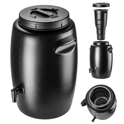 Produktbild von KADAX Düngertank 55L Gartenfass zur Herstellung von Düngemittelschlammhahn