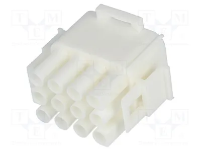 Obrázek produktu pro 1x Konektor pro propojení kabelů, typ: 12pin, konektor/zásuvka, 6,35 mm, 600 V, kód výrobku: 350735-4, výrobce: Signteck