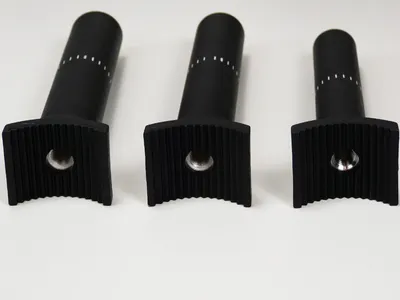 Produktbild von Sattelstütze für Nylonfaser Sattel in schwarz Ø27,2 - 150 mm