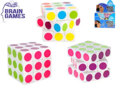 Obrázok produktu pre Hlavolamová kocka mini 3x3x3 s bodkami