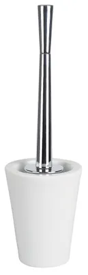 Produktbild von Spirella "Max Light" WC Bürste Toilettenbürste Klobürste WC Garnitur aus Porzellan Weiß